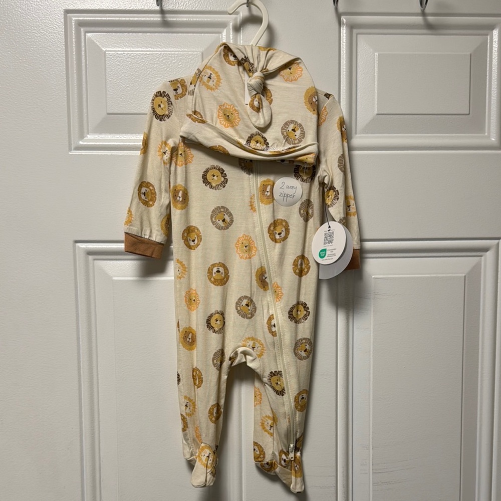 Lion Print Kids One Piece